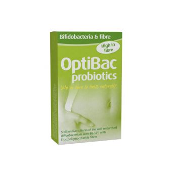 picture of OptiBac Probiotics Bifidobacteria & Fibre 10 sachets