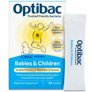 picture of optibac babies and children