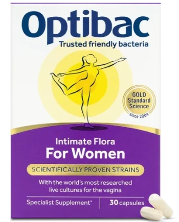 picture of optibac intimate flora for women