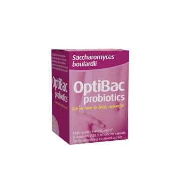 picture of OptiBac Probiotics Saccharomyces boulardii 16 caps