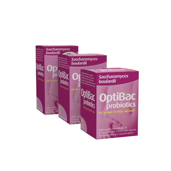 OptiBac Probiotics Saccharomyces boulardii