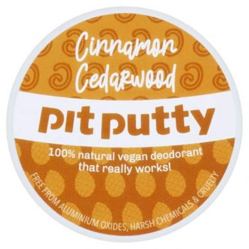 picture of cinnamon and cedarwood pit putty