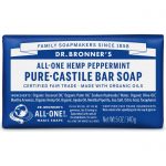 picture of Dr. Bronner's Pure Castile Bar Peppermint Soap