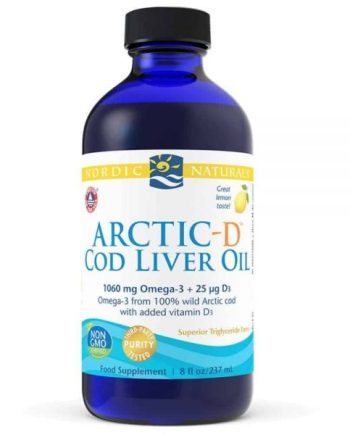 picture of nordic naturals arctic d cod liver oil 237ml
