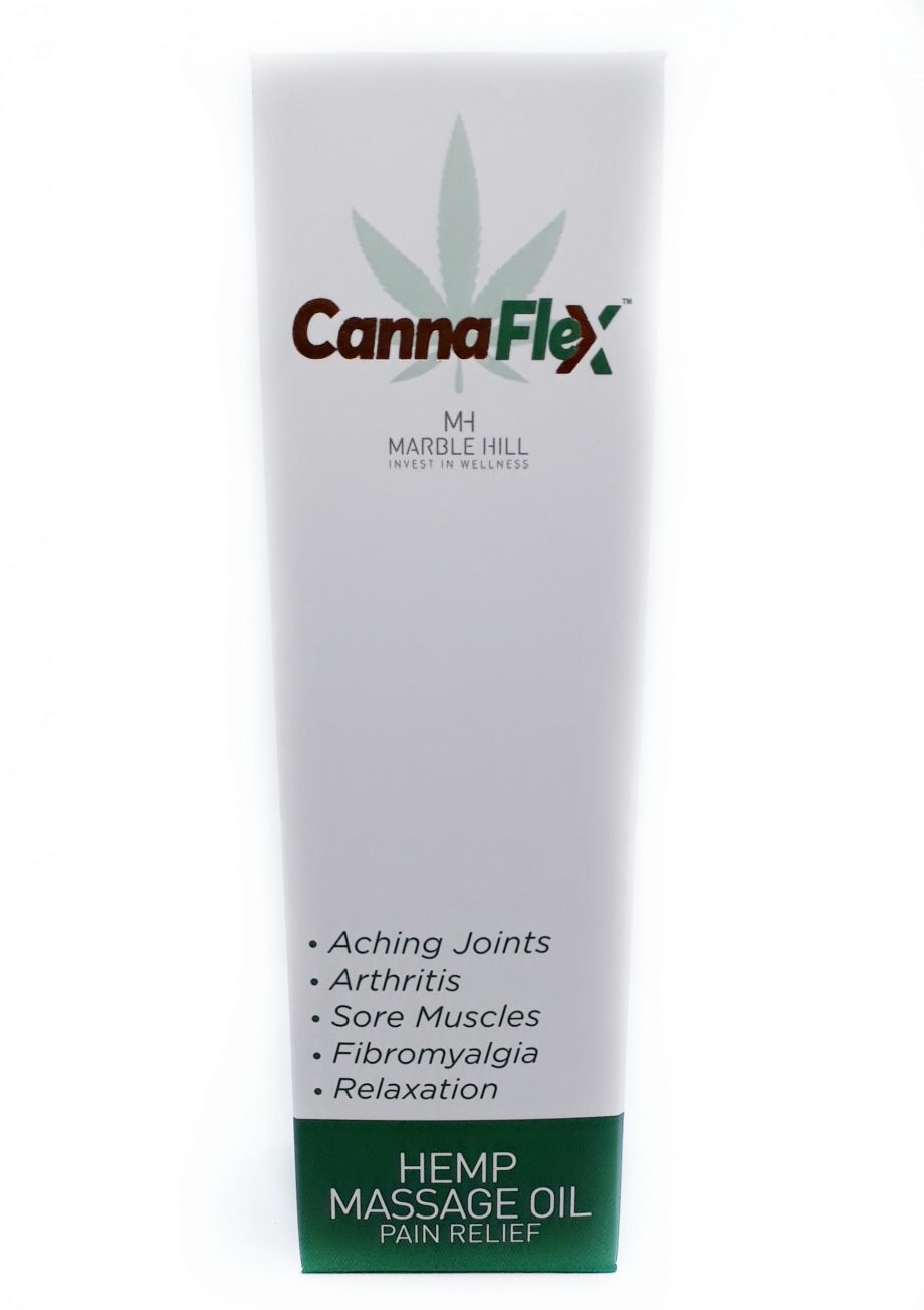 picture of cannaflex hemp massage oil