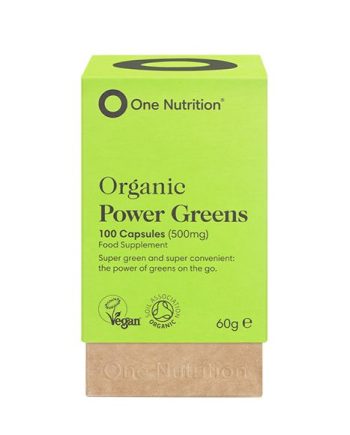 picture of one nutrition organic power greens capsules