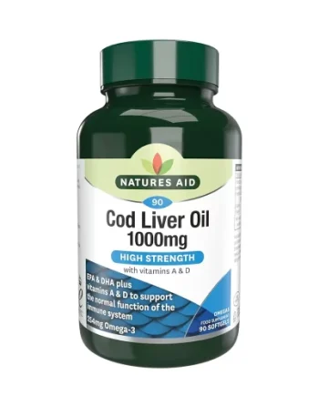 picture of natures aid cod liver oil 1000mg